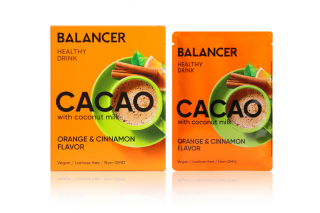 Balancer Какао на кокосовом молоке со вкусом апельсина и корицы / Balancer Cacao with “Orange and cinnamon” flavor