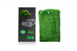 AUTO S16, wet cleaning, Автополотенце для влажной уборки зеленое