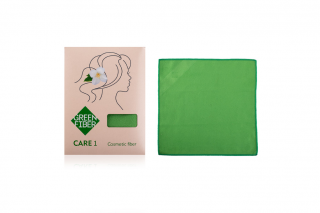 CARE 1, cosmetic fiber, Файбер косметический зеленый